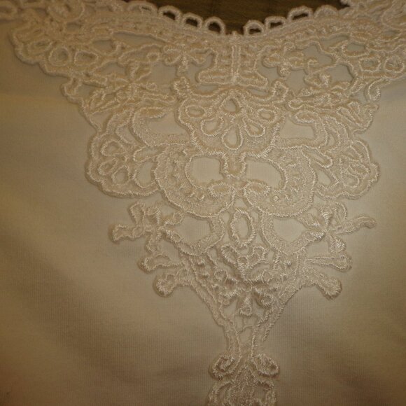 The Territory Ahead Lattice Camisole White S - Picture 5 of 9